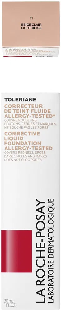 LA ROCHE POSAY Toleriane Teint Fluid Corrective Foundation SPF 25 - 11 Light Beige