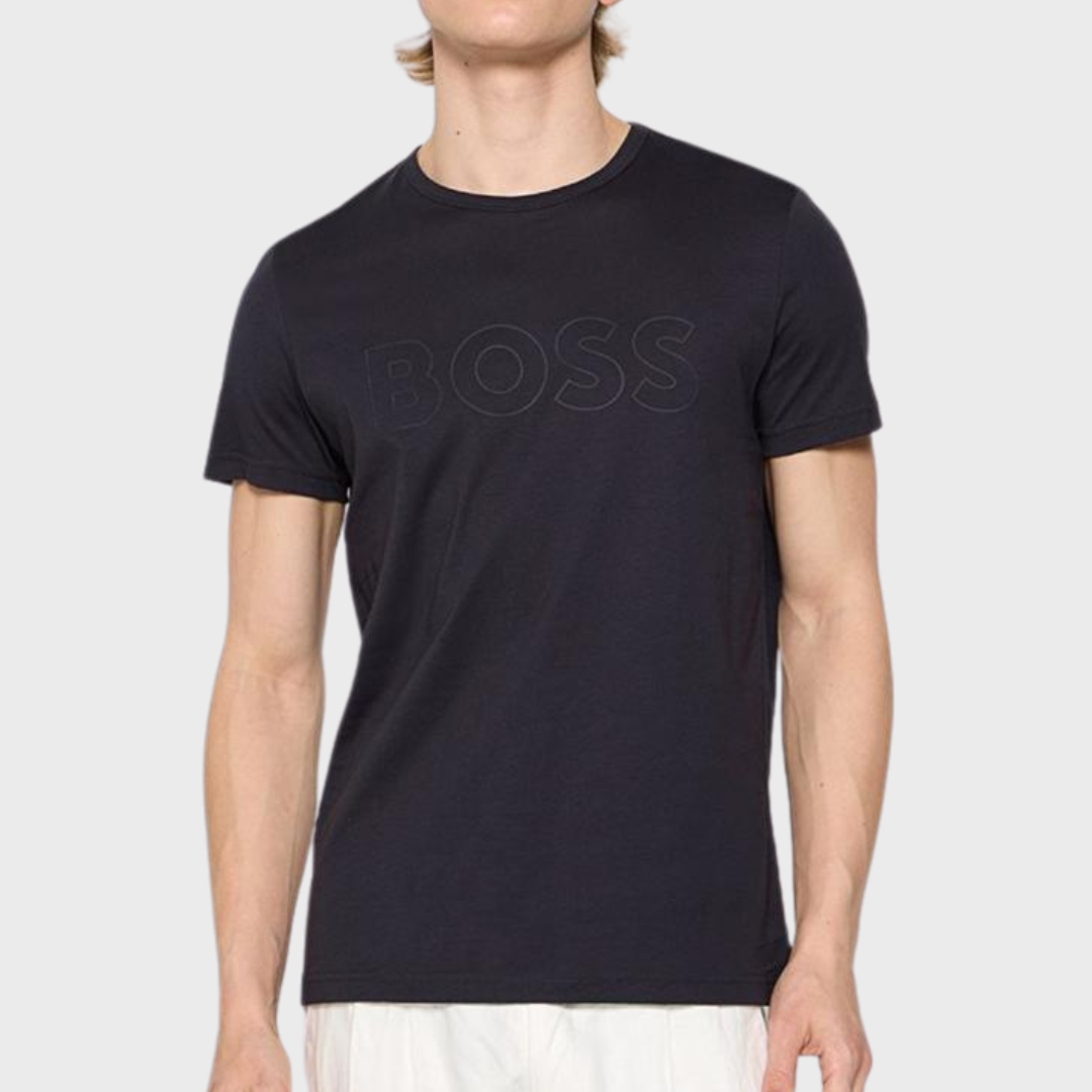 BOSS TEEBO T-shirt Dark Blue