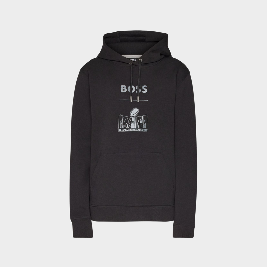 BOSS Hooded Sweatshirt Dark Grey