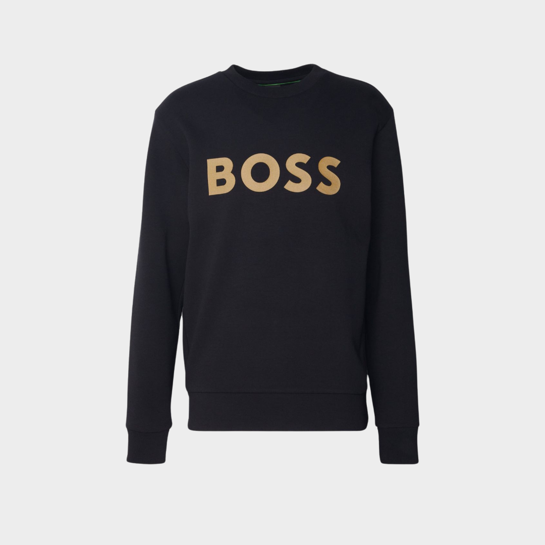 BOSS Sweatshirt Round Neck Black