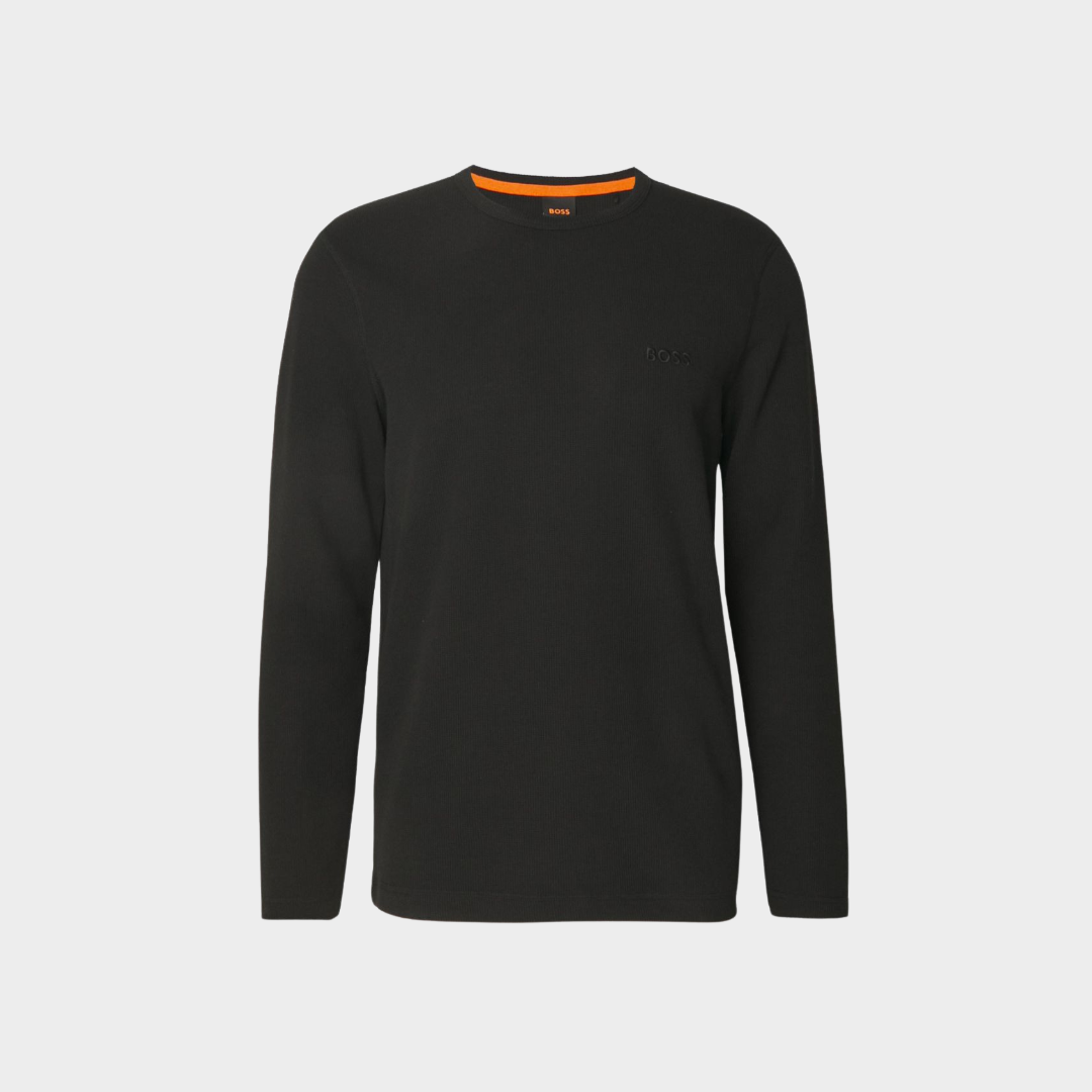 BOSS T-Shirt Long Sleeve Black