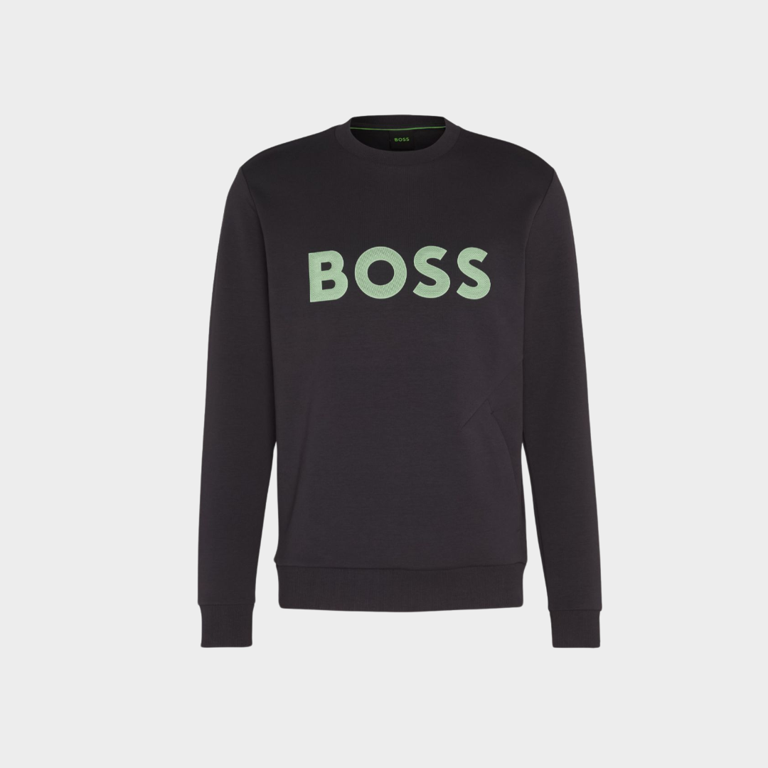 BOSS Crew Neck Sweatshirt Charcoal