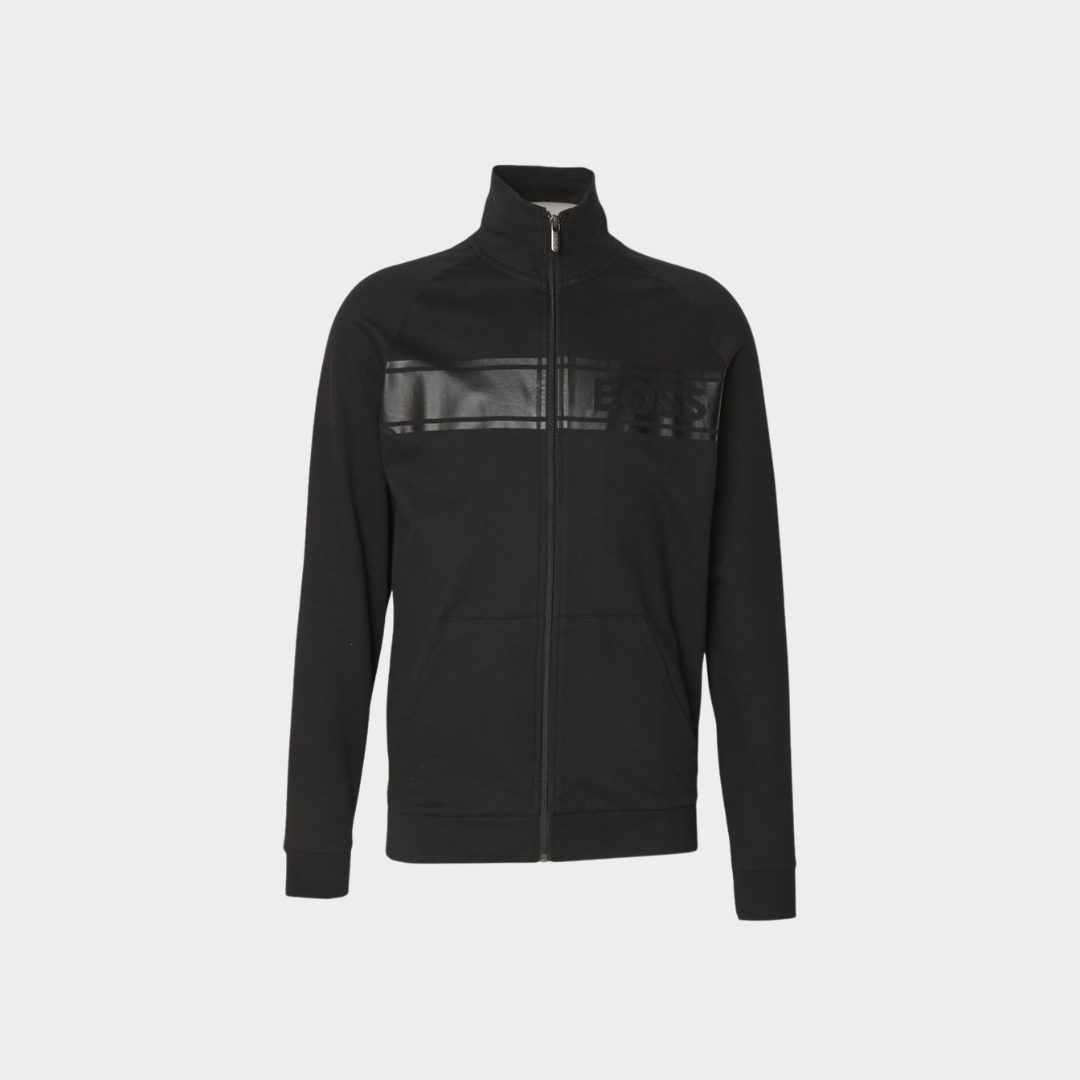 BOSS Full Zip Sweatshirt Black