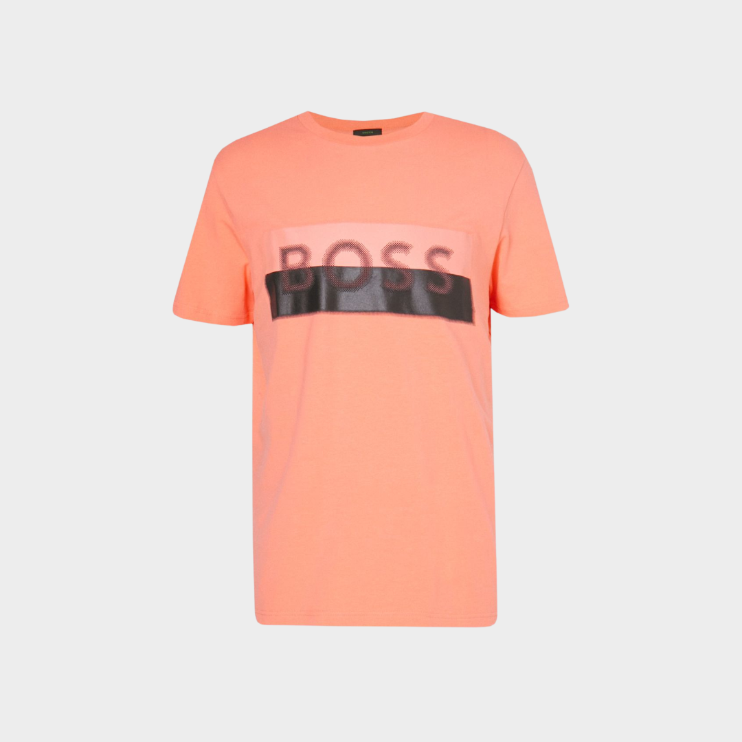 BOSS T-Shirt Light Open Red