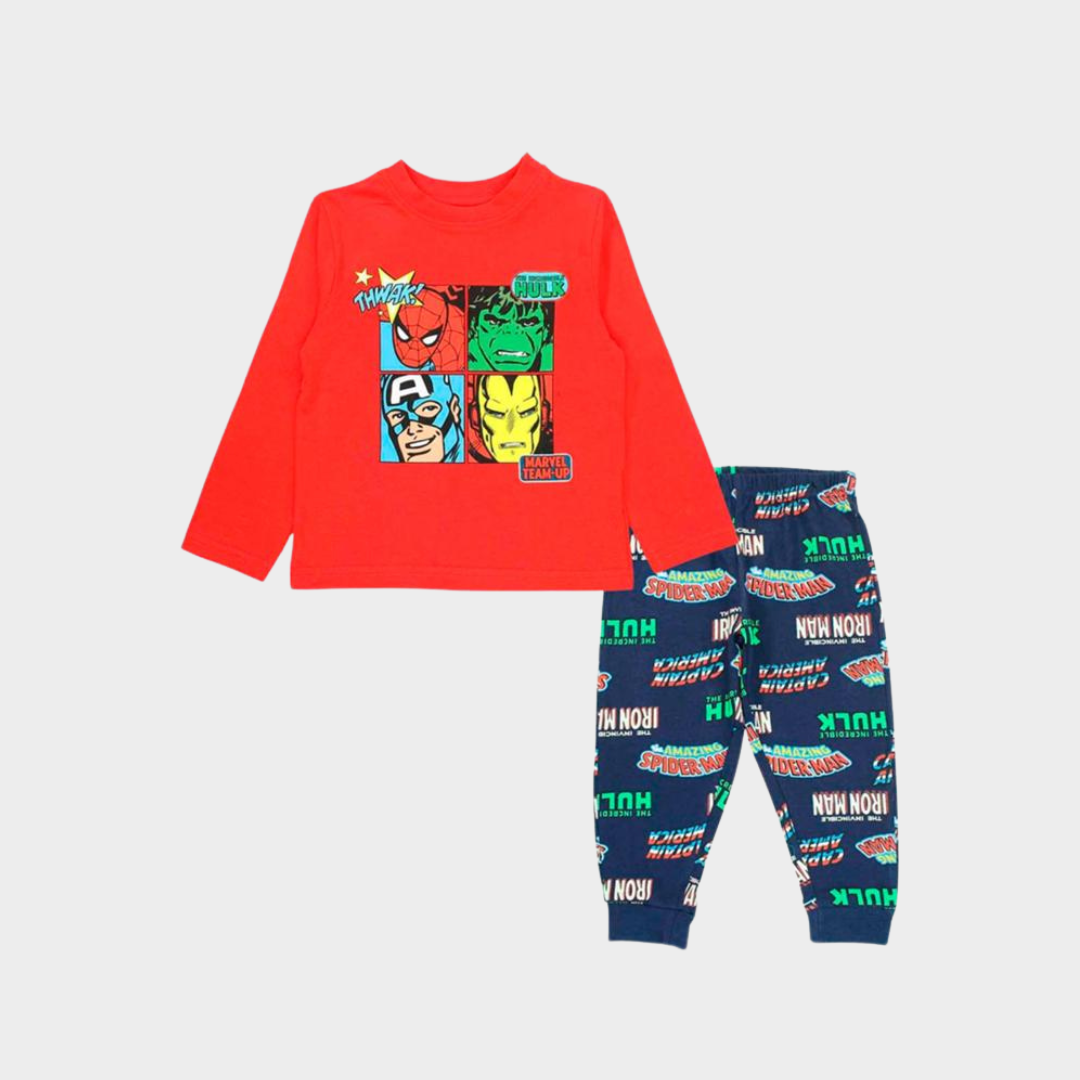 Pyjama Disney Marvel Red & Blue