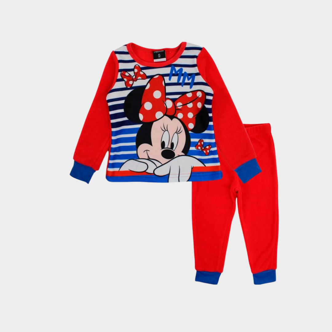 Pyjama Disney Minnie Fleece Red