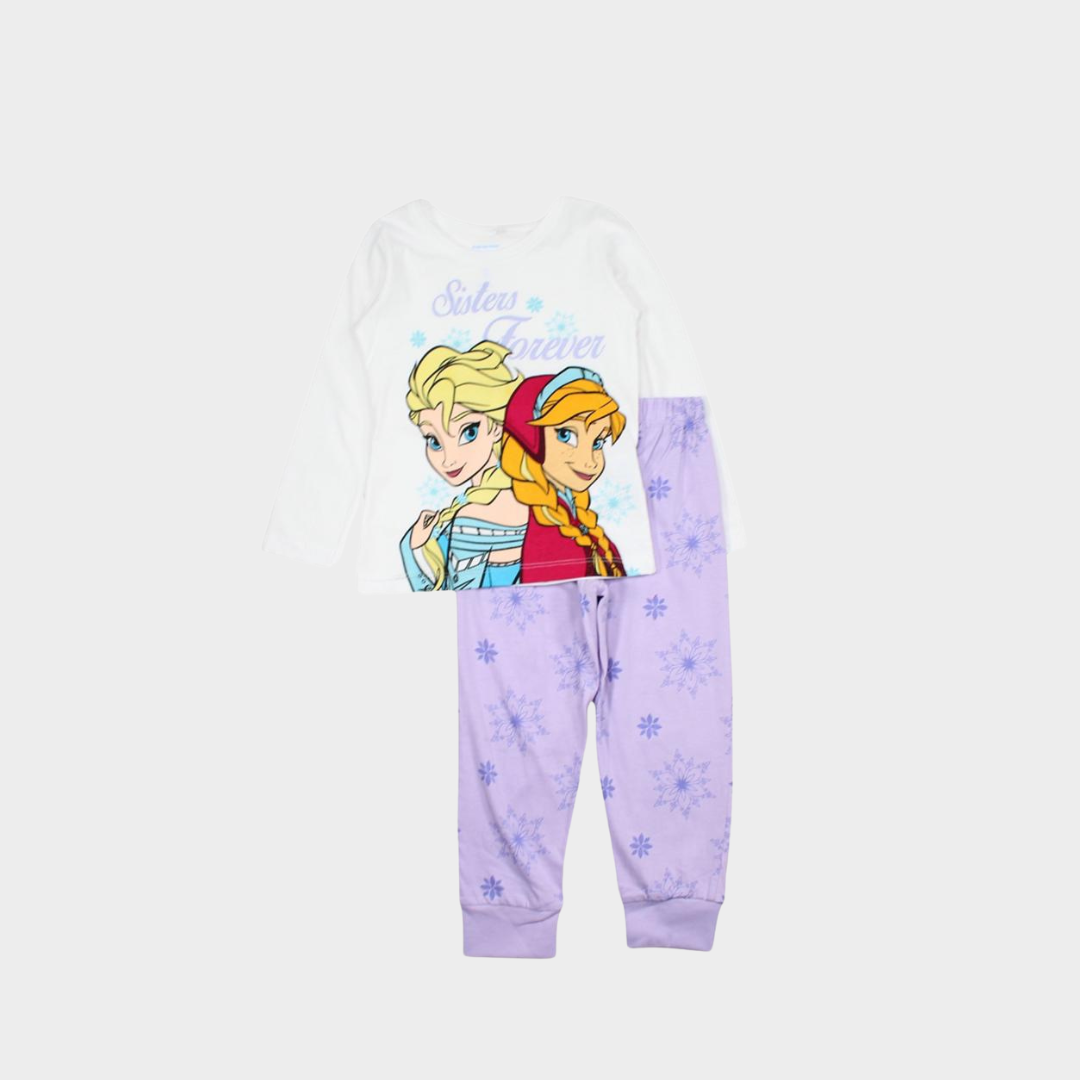 Pyjama Disney Snow White Violet & White