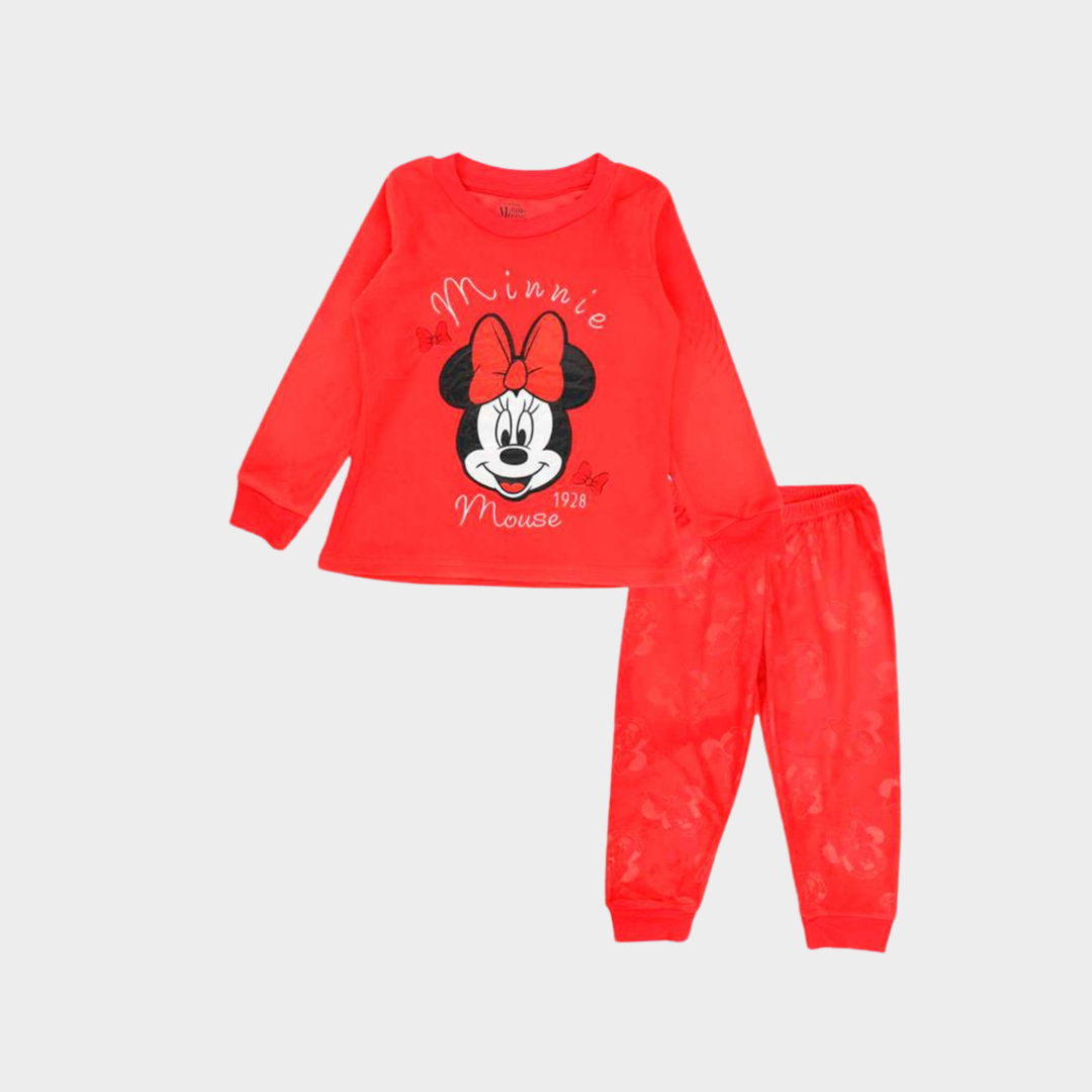 Pyjama Disney Fleece Minnie  Red