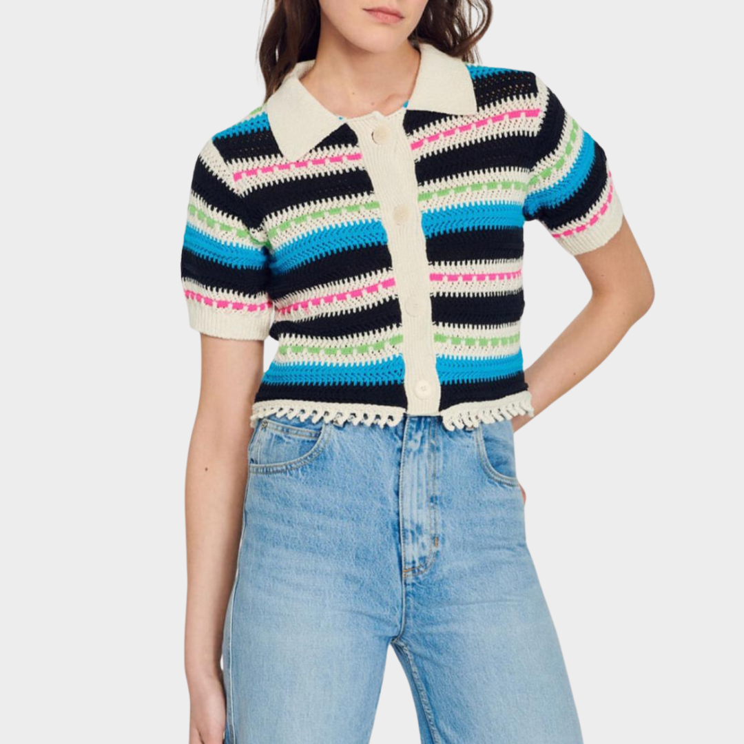 SANDRO Cardigan India Multicolor Women