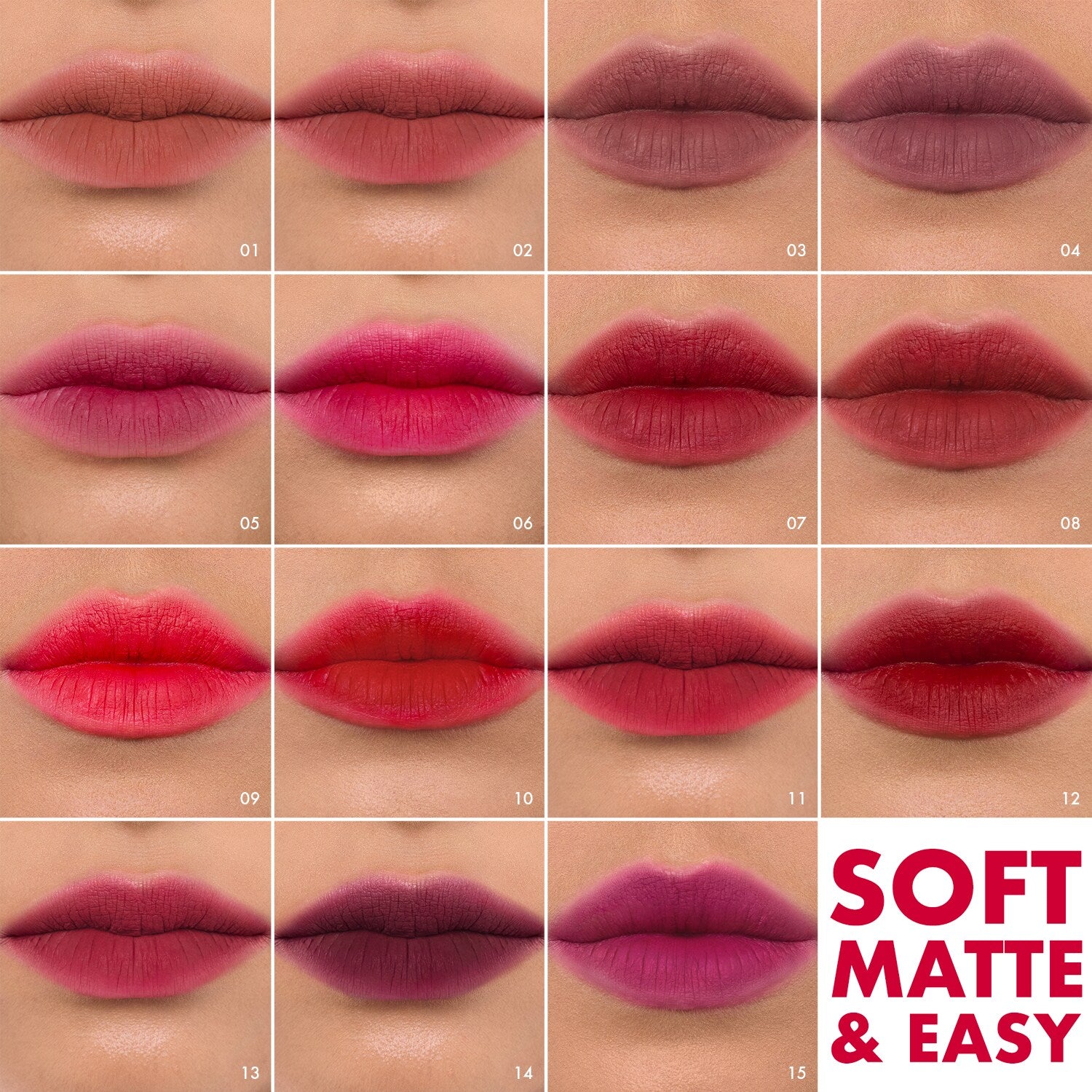 Sephora Collection Soft Matte & Easy Smooth Lipcolor