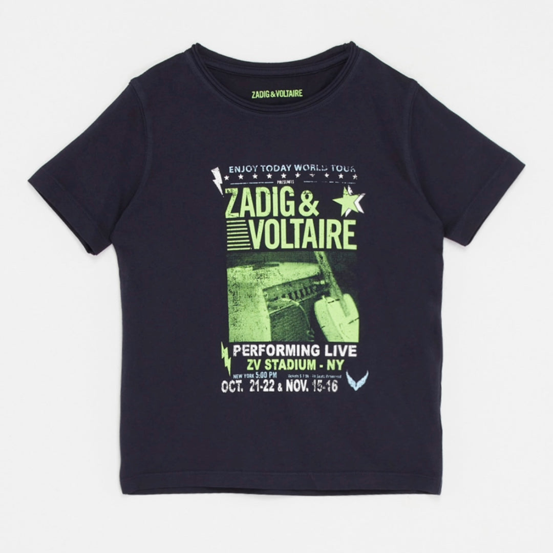 Z&V T-shirt - Dark Blue Boys