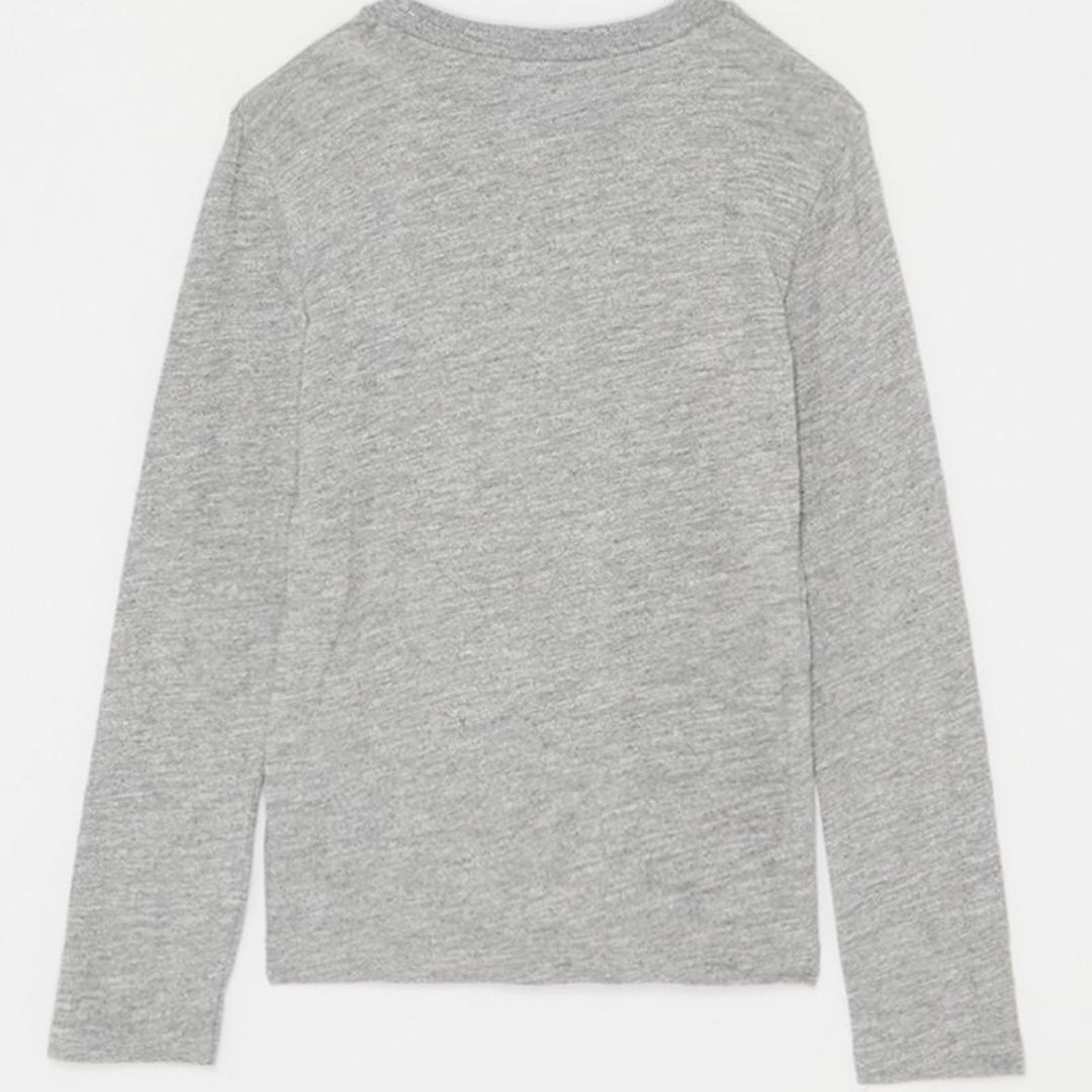 Z&V T-shirt - Grey Long Sleeves Girls