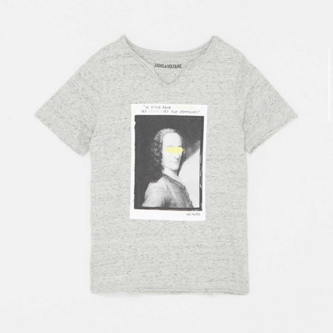 Z&V T-shirt - Light Grey Boys